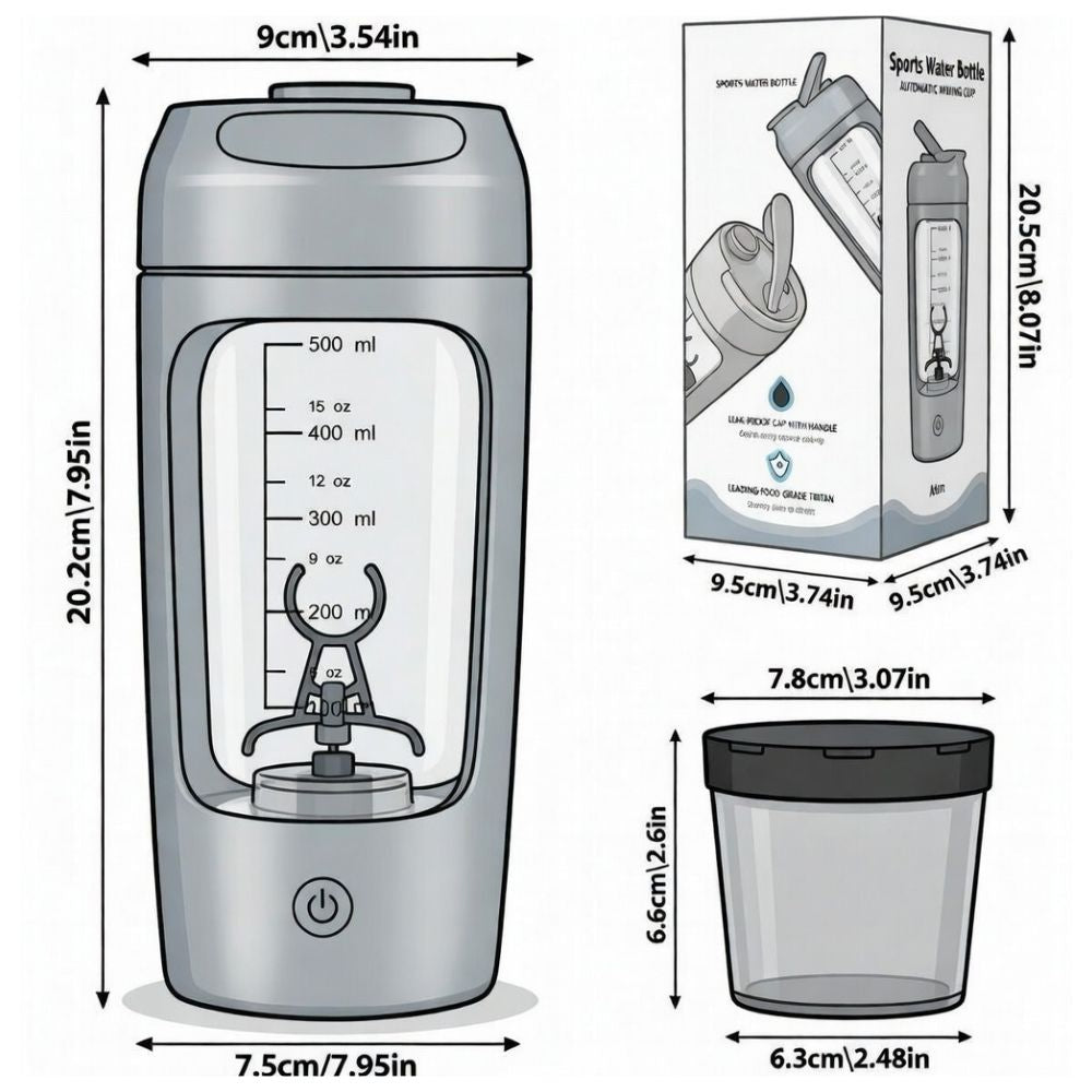 VORTEX ONE™ – Licuadora Personal Portátil