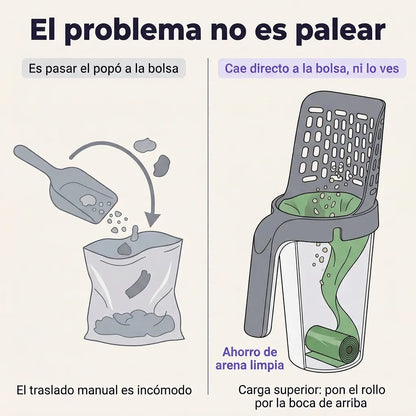 PALA PARA ARENA DE GATOS