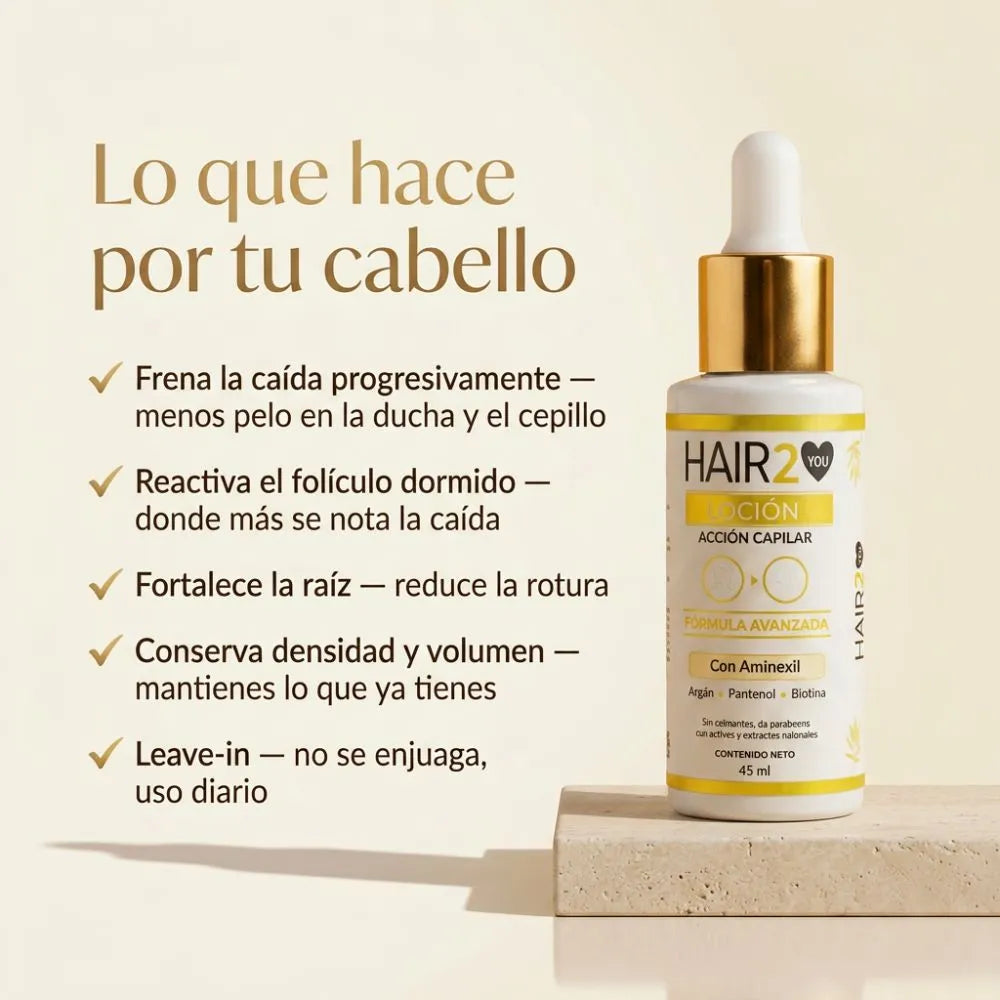 TÓNICO CON AMINEXIL - Tratamiento de cuidado capilar