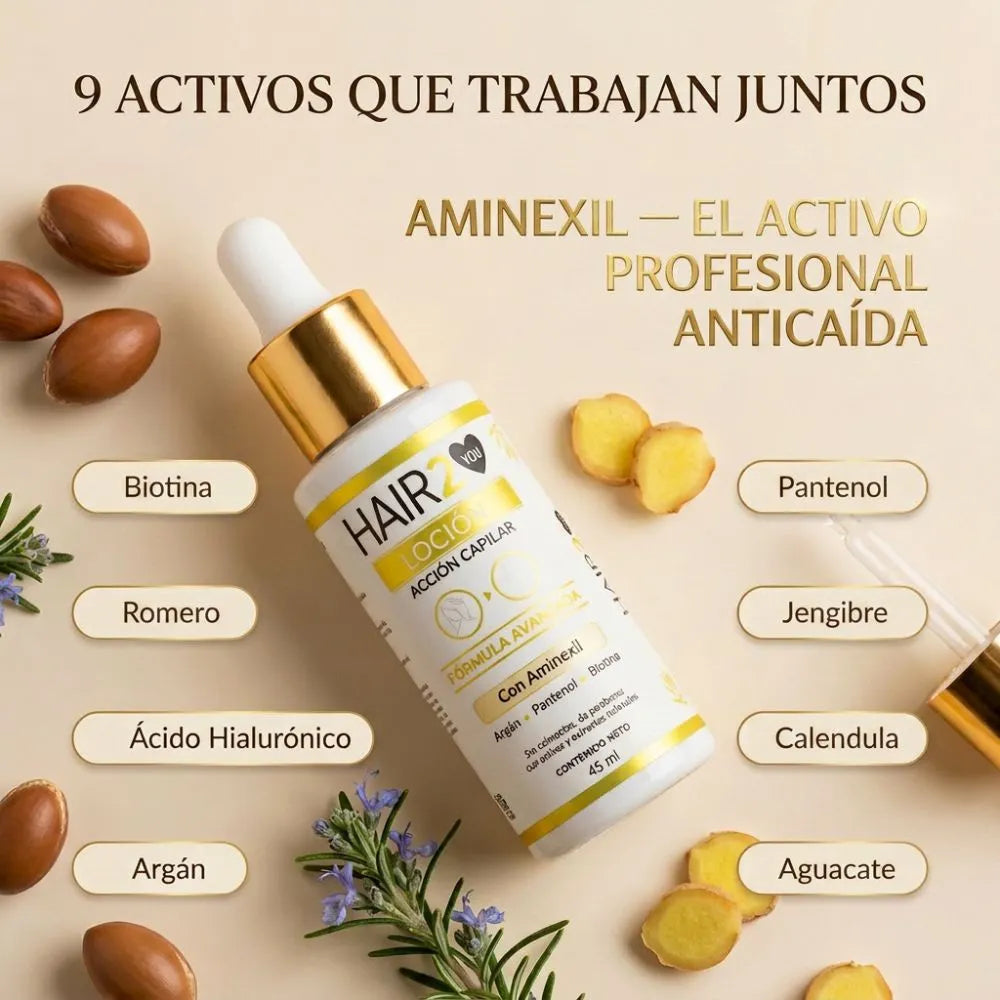 TÓNICO CON AMINEXIL - Tratamiento de cuidado capilar