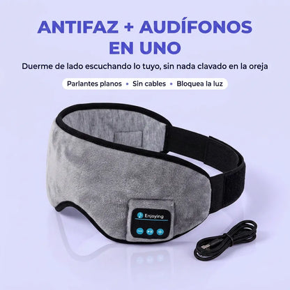 Banda Antifaz para Dormir con Bluetooth