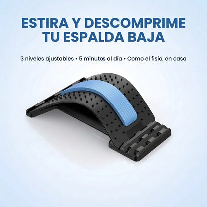 DESCOMPRESOR LUMBAR – Estira y libera tu espalda baja en 5 minutos, sin salir de casa