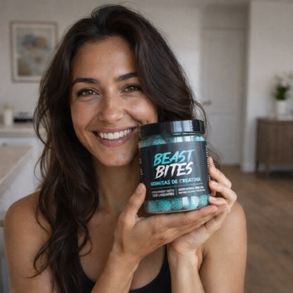 BEAST BITES™ – Creatina Monohidratada en Gomitas sabor a Mora Azul